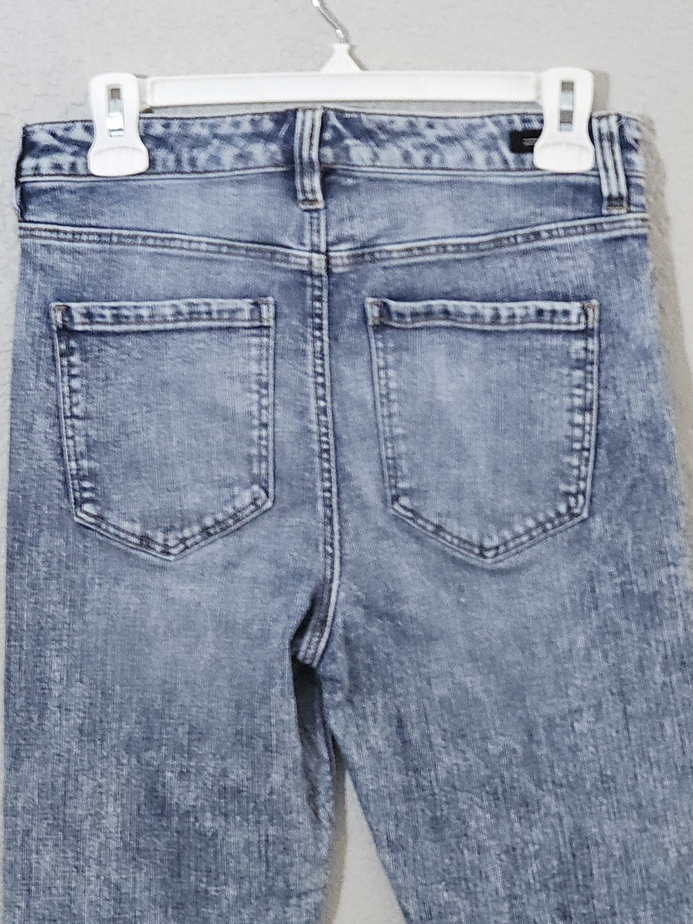 Liverpool Los Angeles Acid Wash High Rise Ankle Jeans Womens 4 Button Fly - Picture 4 of 10